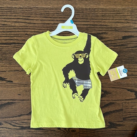 New Lot of 3 Carters T-shirts Size 24M - Picture 2 of 4